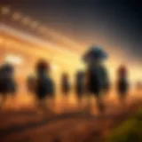 Exciting horse racing scene capturing the thrill of the race