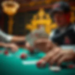 Strategic decision-making in Any Two Cards Poker