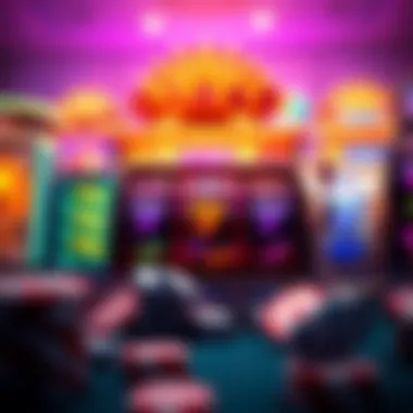 A selection of popular slot game icons and themes