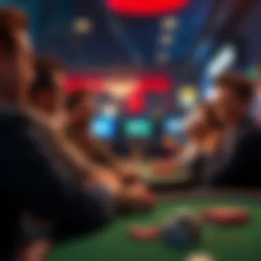 Social Betting Experience A group of friends enjoying a sports betting experience
