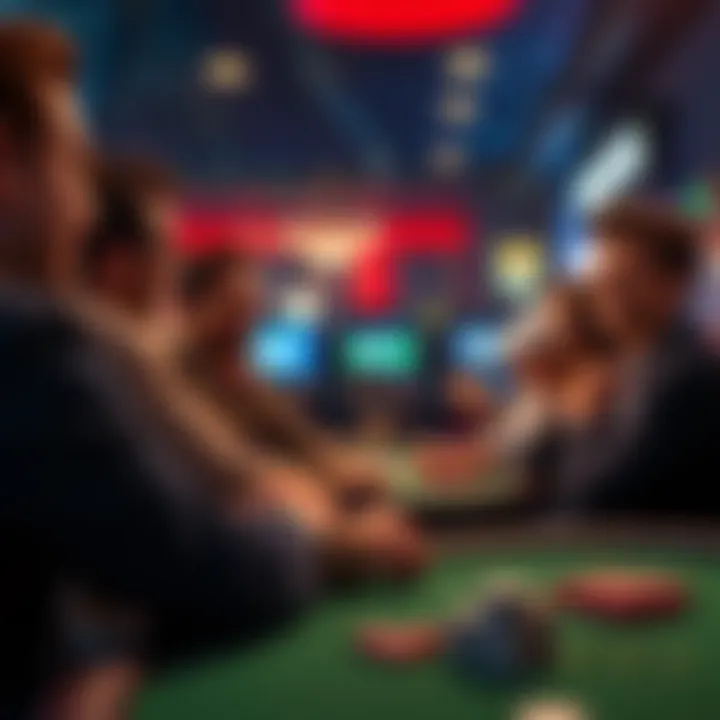 Social Betting Experience A group of friends enjoying a sports betting experience