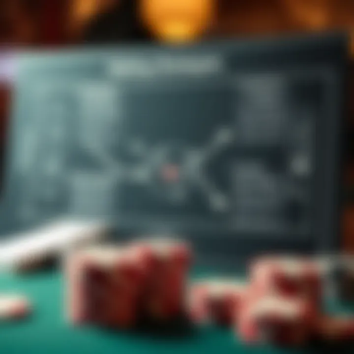 Strategic diagram of betting strategies influenced by point spreads