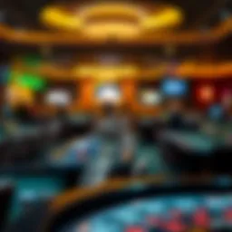 Diverse selection of online casino games