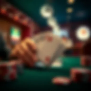 Calculating Hand Odds Illustration of calculating hand odds in poker