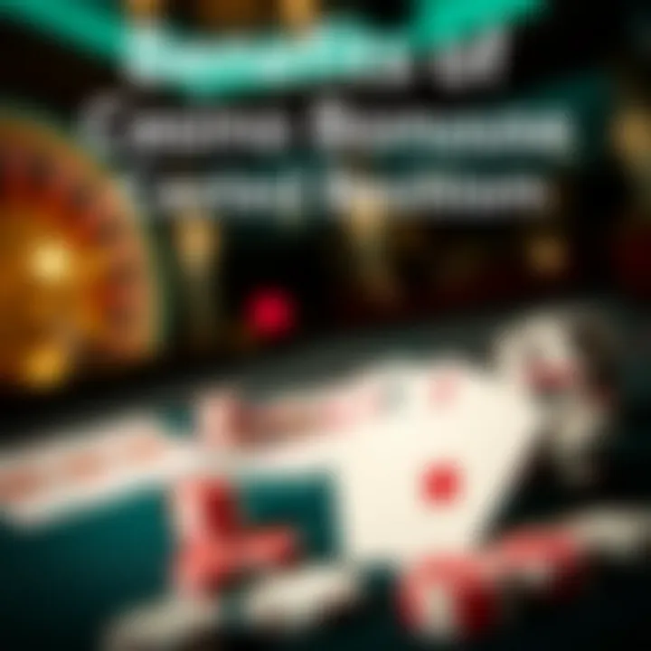 Graphic showcasing the benefits of utilizing casino bonuses effectively