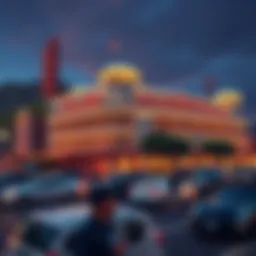 The stunning exterior of Colorado Belle Hotel and Casino showcasing its unique riverboat design