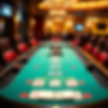 Mississippi Stud Poker Table Layout Overview of Mississippi Stud Poker table layout