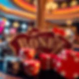 A visual representation of different types of online casino bonuses