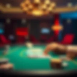 Symbolic representation of online gambling