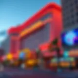 Vibrant Atmosphere of Tropicana Atlantic City Exterior view of Tropicana Atlantic City showcasing its vibrant atmosphere