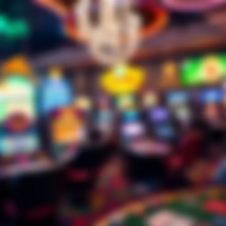 A variety of casino games available at Big Fish Social Casino