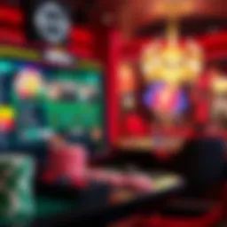 Visual representation of Bitstarz Casino interface