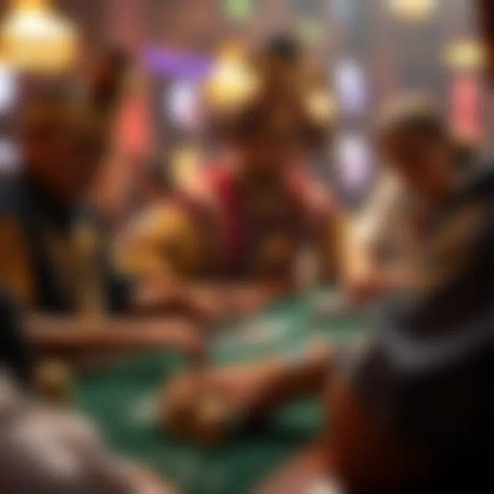 Cultural Significance in Gaming A cultural representation reflecting the heritage associated with Choctaw table gaming