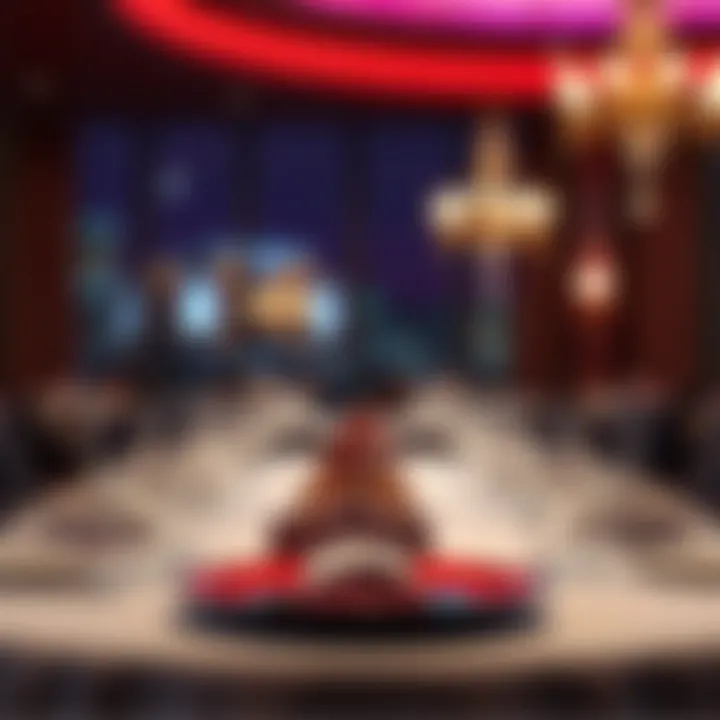 Elegant Dining Experience Elegant dining setting at Horseshoe Casino