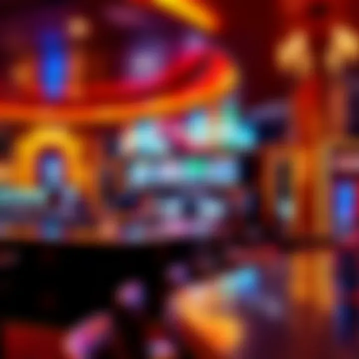 Inviting Bar Experience Inviting bar area at Horseshoe Casino restaurant