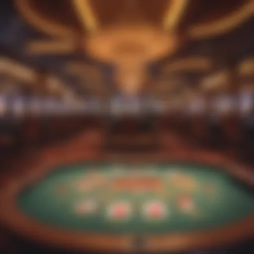 A detailed view of Encore Casino's vibrant gaming floor