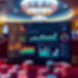 Casino management software interface showcasing analytics and reports