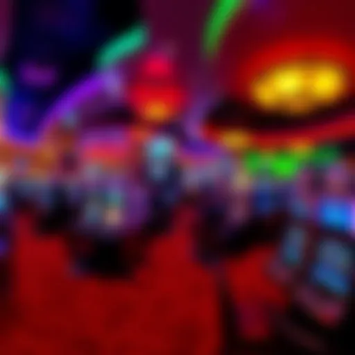 A panoramic view of El San Juan Casino's vibrant gaming floor