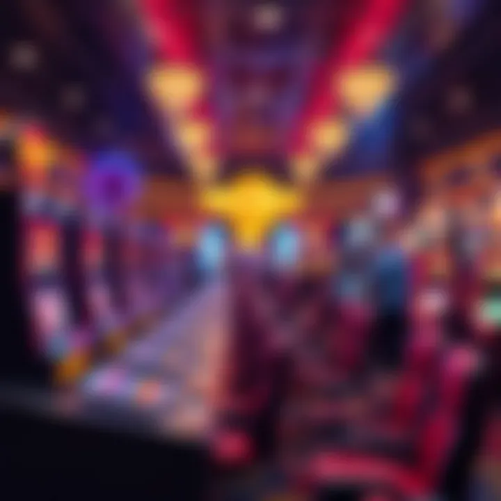 Exciting gaming floor with diverse gaming options