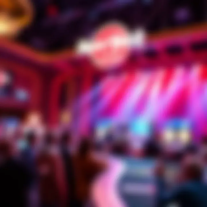 Vibrant live performance at Hard Rock Casino