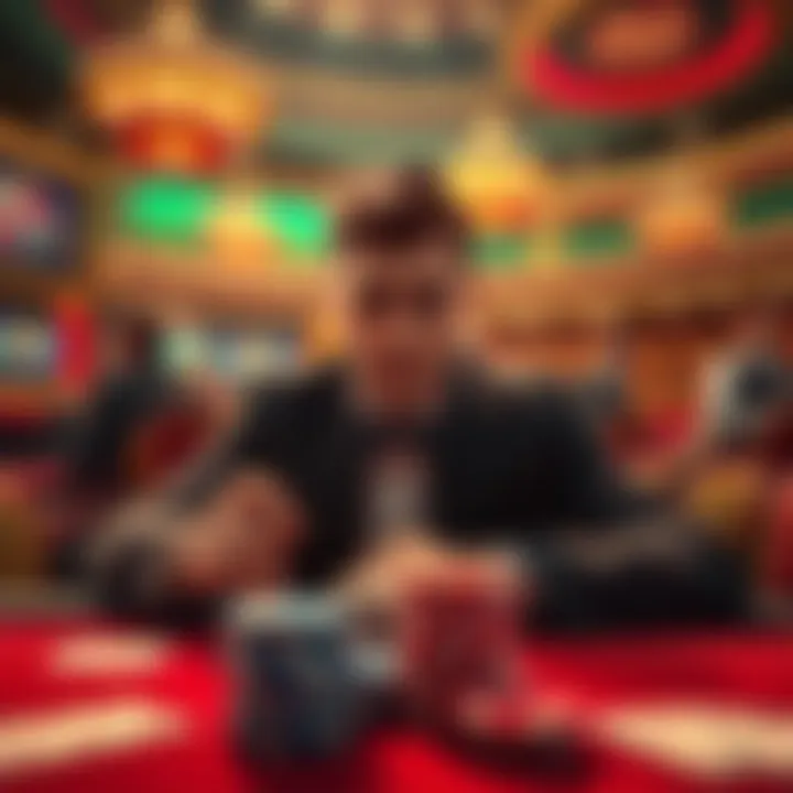 Illustration of responsible gambling practices