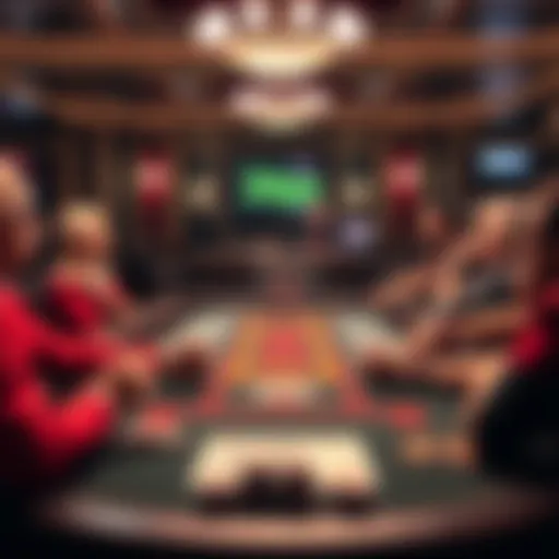 The Dynamics of a Poker Table Strategic layout of a poker table