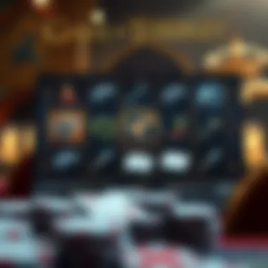 Gameplay Interface of Game of Thrones Slots Gameplay interface showcasing features of the Game of Thrones slots