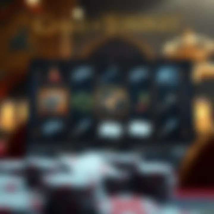 Gameplay Interface of Game of Thrones Slots Gameplay interface showcasing features of the Game of Thrones slots