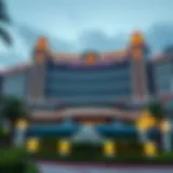 Exterior view of Genting Palace showcasing its modern architecture