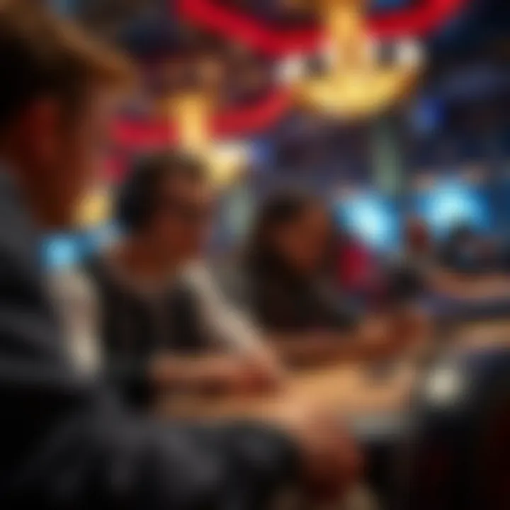 Immersive Player Engagement in Inferno Online Players engrossed in the immersive world of Inferno Online