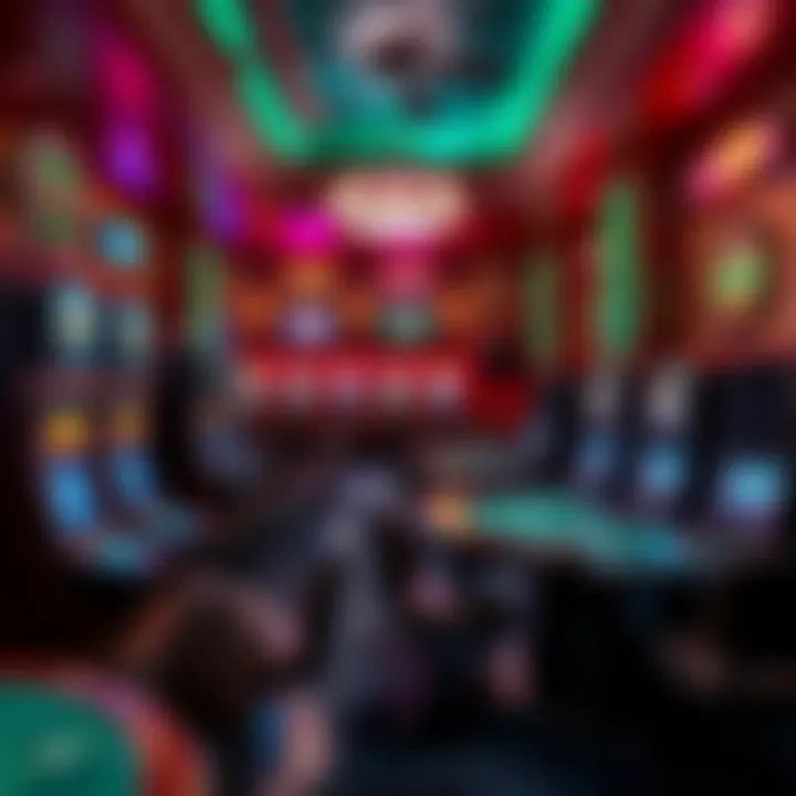 An inviting gaming area with an eclectic design