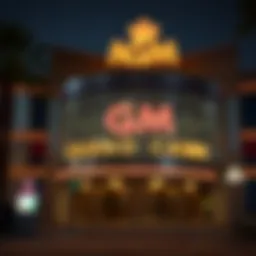 Exterior view of MGM Casino in Massachusetts