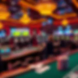 Exciting online casino environment with vibrant graphics