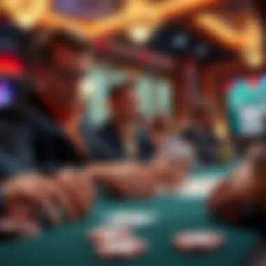 Responsible Gaming in One Card Poker Graphic representation of responsible gaming practices with poker elements