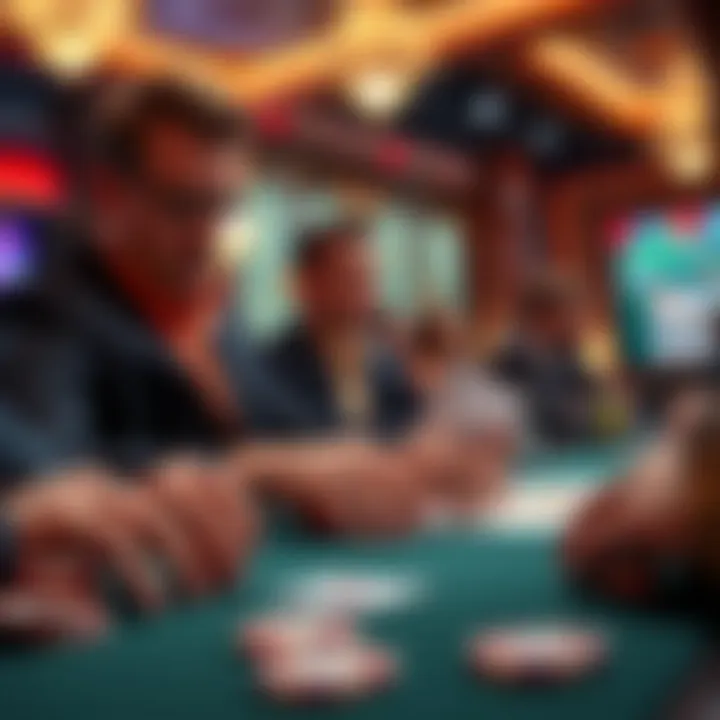 Responsible Gaming in One Card Poker Graphic representation of responsible gaming practices with poker elements