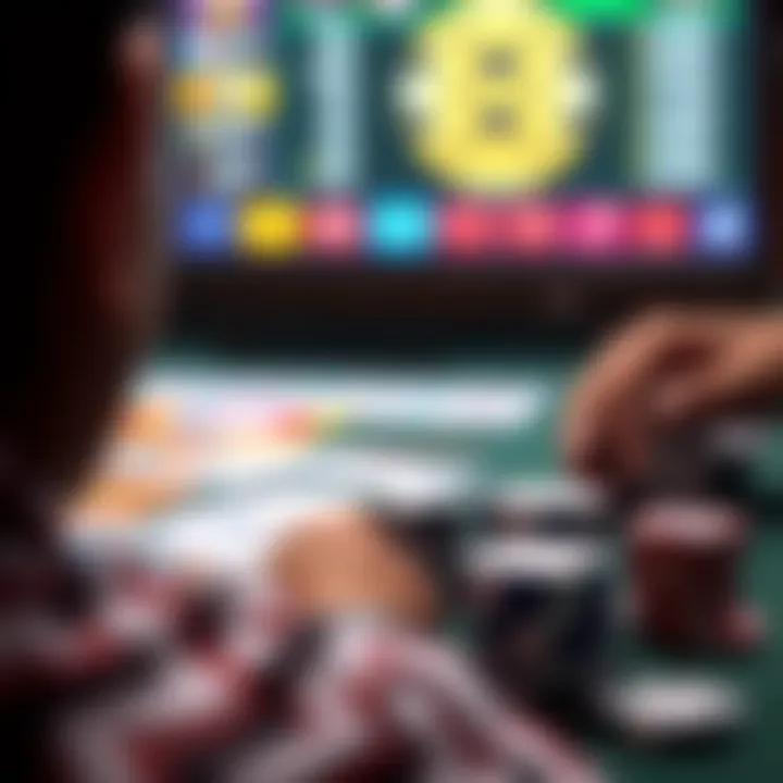 Emphasizing Responsible Gaming Practices A conceptual image representing responsible gaming practices and strategies
