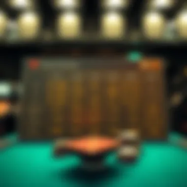 Chart displaying payout structures in online slots