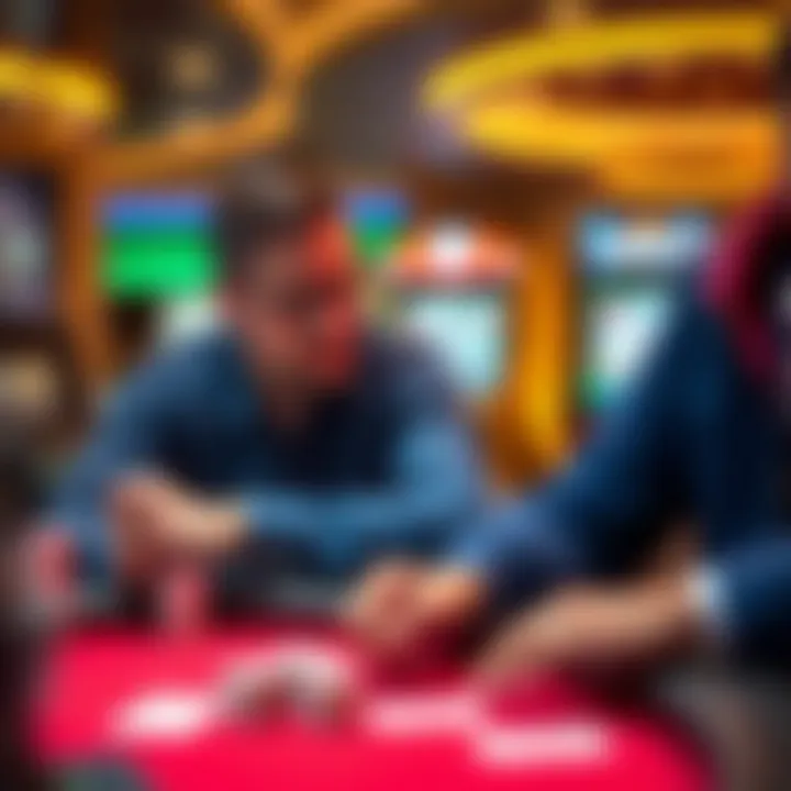 A player engaging in responsible gaming practices