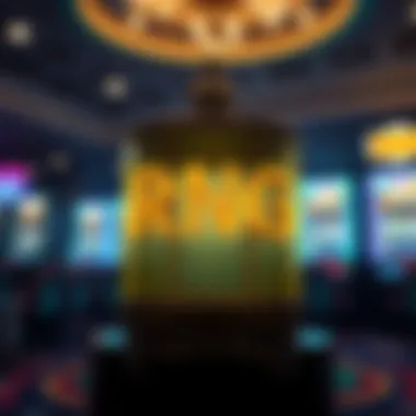 Graphical representation of random number generator in gaming