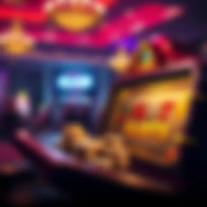 Responsible Gambling Practices in Online Slots An illustration emphasizing responsible gambling practices within the realm of online slots