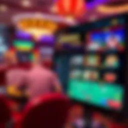 A modern online casino interface showcasing various games