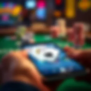 Guidelines for Responsible Gaming Responsible gambling tips illustrated on a mobile device