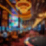 Luxurious interior of a New York casino showcasing opulent design