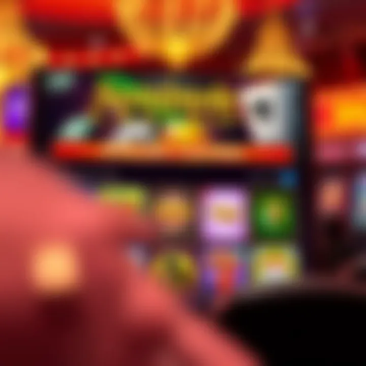 Seminole Online Casino Interface A dynamic view of the Seminole Online Casino interface showcasing game selection