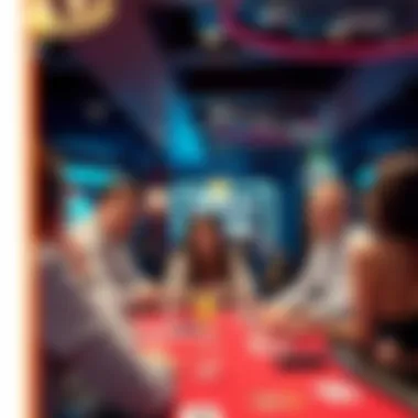 Members enjoying an exclusive event at the club