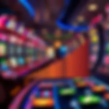 Graph showcasing player behavior patterns in slot gaming