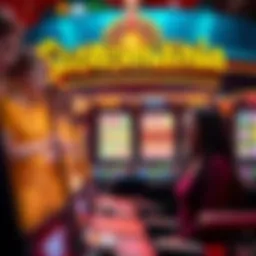 Vibrant interface showcasing Slotomania games