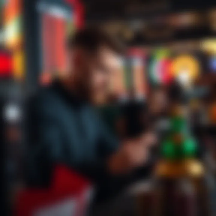 Analyzing Sportsbook Odds Online A bettor analyzing odds on a sportsbook website