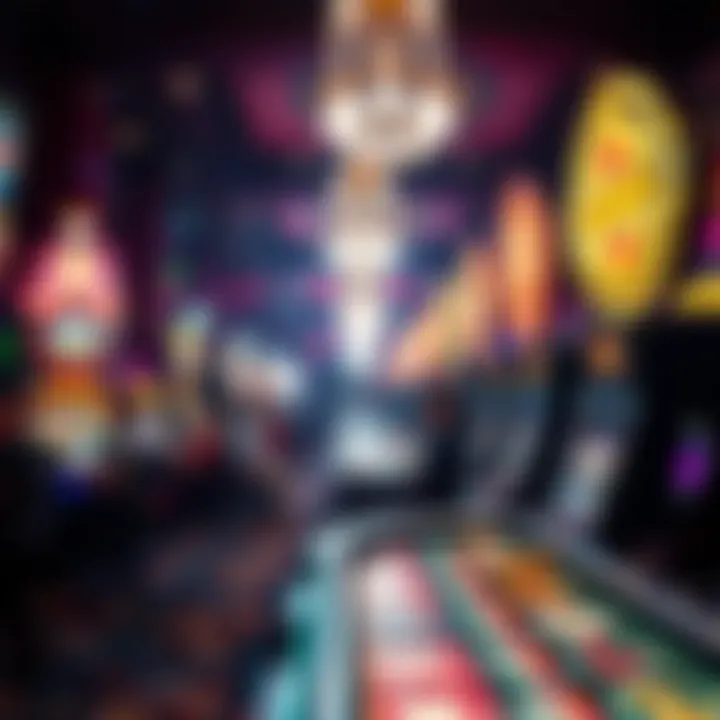 Casino floor filled with excitement and anticipation