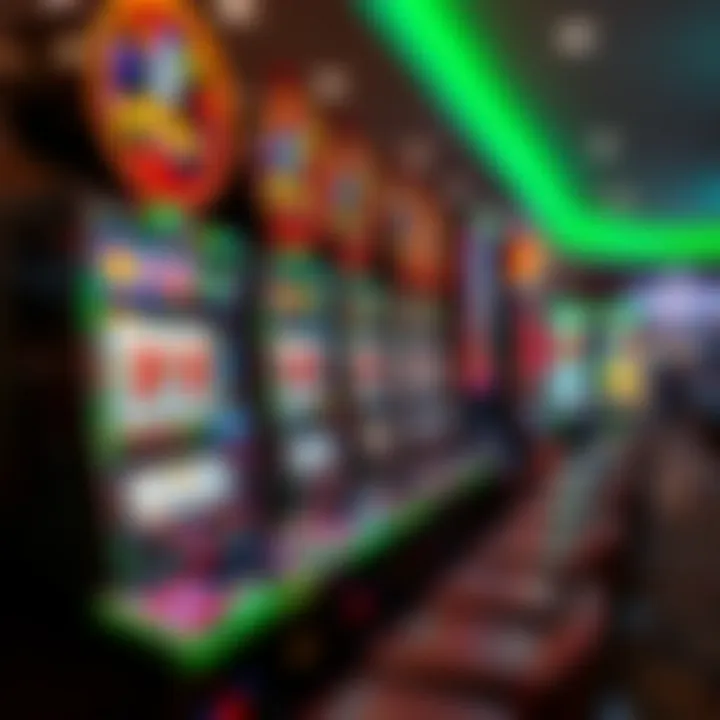 Exciting Slot Machines Exciting slot machines attracting players with bright displays